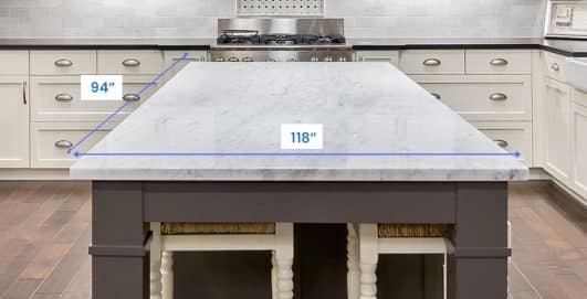 Marble Slab Sizes (Standard Dimensions)