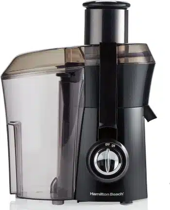 Black juicer machine
