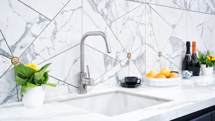 Marble Slab Backsplash Ideas (Inspiring Kitchen Design Pictures)