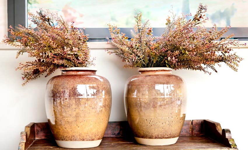 Pot vases for home interiors