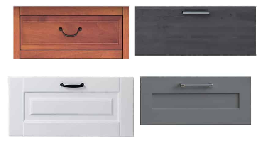 Drawer front styles