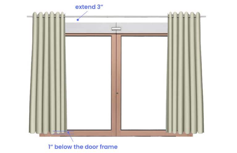 Curtain Size For Sliding Glass Door