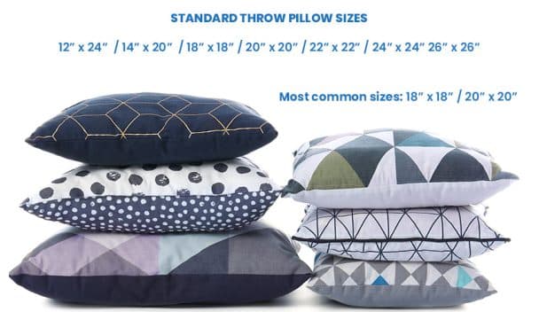 Throw Pillow Sizes Standard Common Dimensions throw-pillow-sizes-standard-common-dimensions