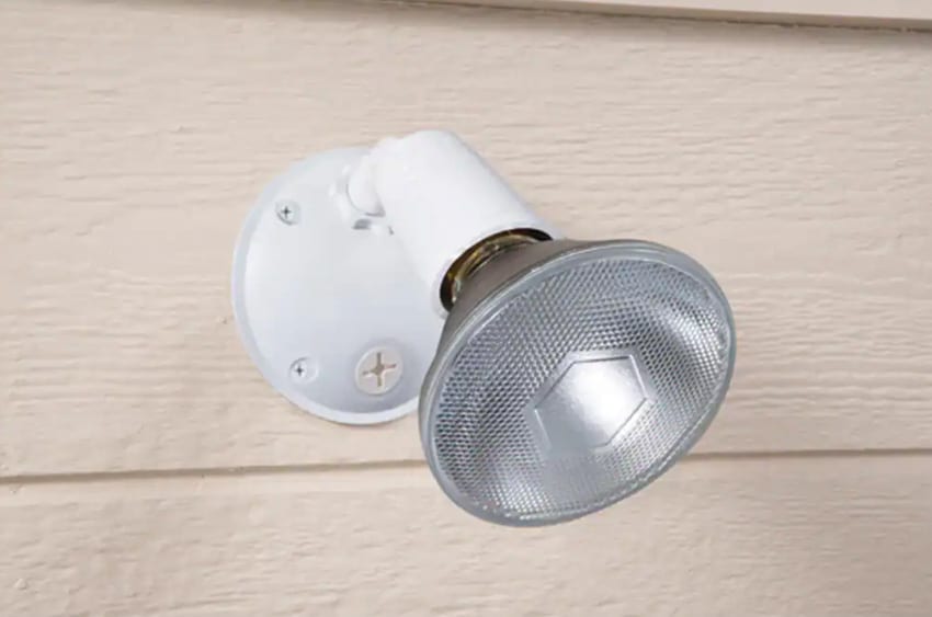 Flood light wall sconce for bedrooms