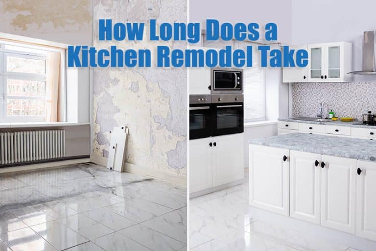 How Long Does A Kitchen Remodel Take