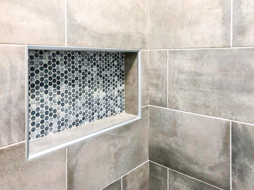 Matte porcelain tile wall for bathrooms