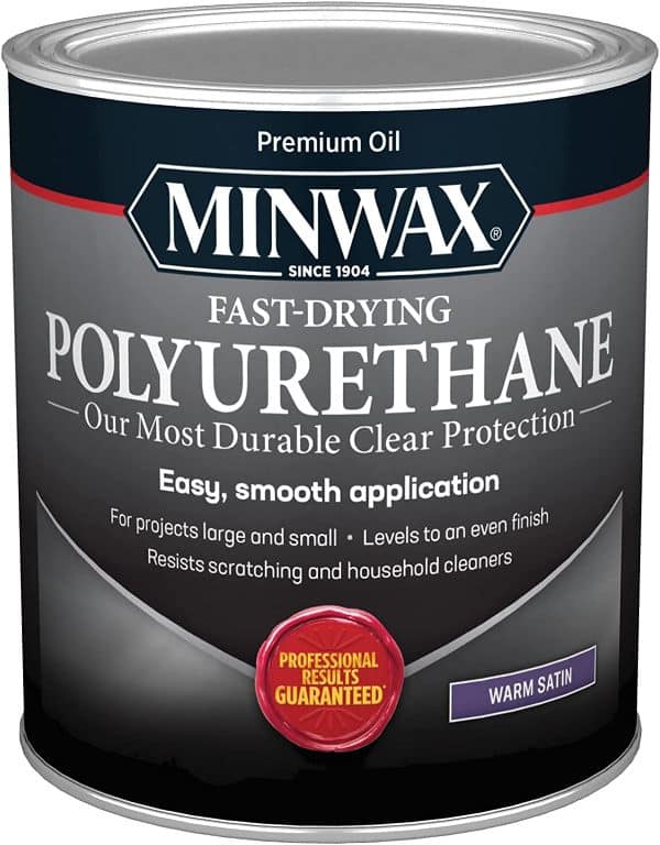 Minwax fast drying polyurethane protective wood finish