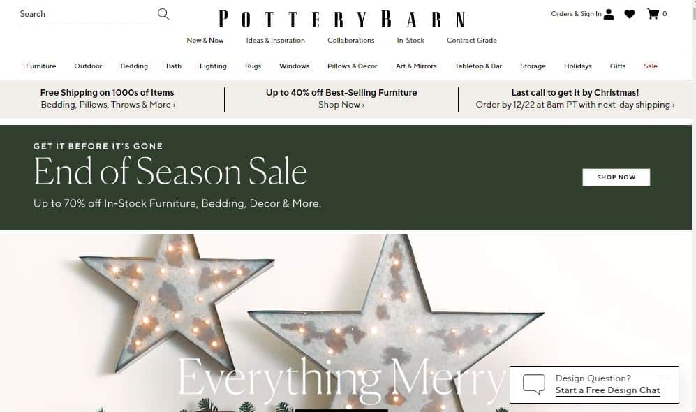 Pottery Barn