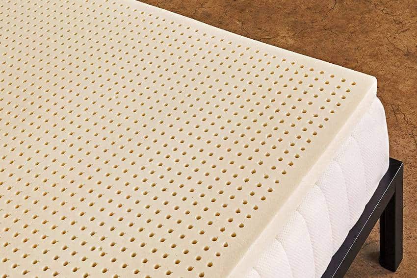 Pure green natural latex mattress topper - GOLS certified organic