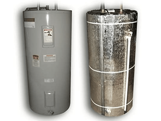 Water heater insulation