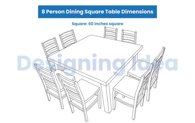 Dining Table Dimensions For Different Shapes & Sizes