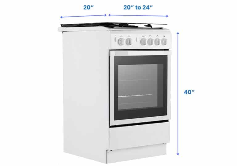 Oven Sizes (Standard Single, Double & Wall Dimensions)