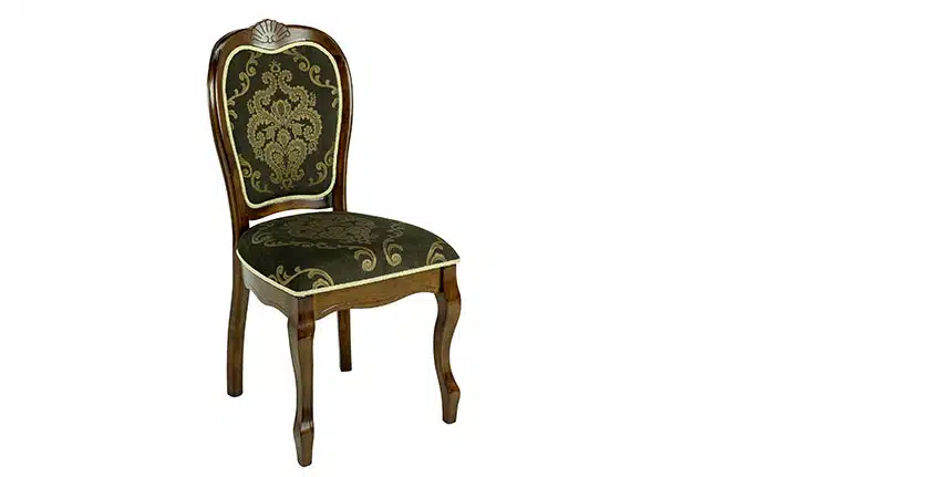 Elegant upholstered dining chair