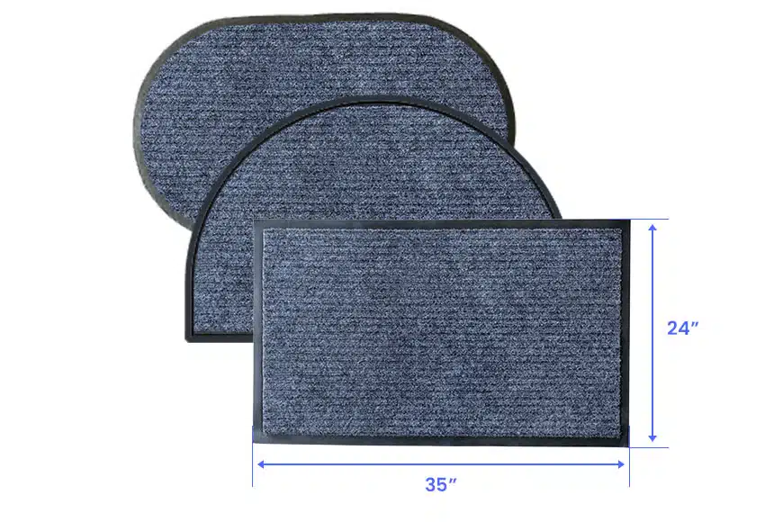 Standard door mat size