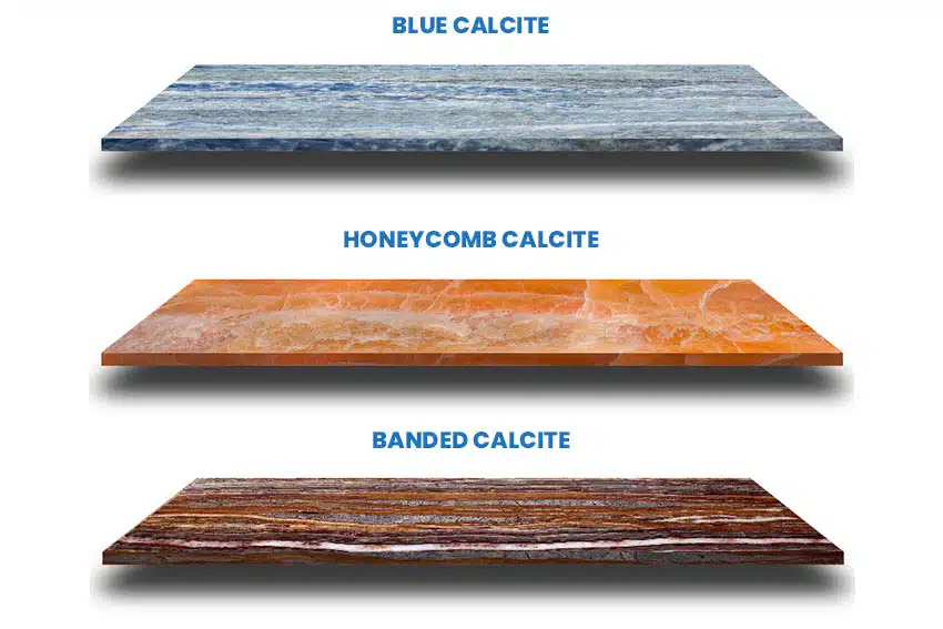 Types of calcite kitchen countertops