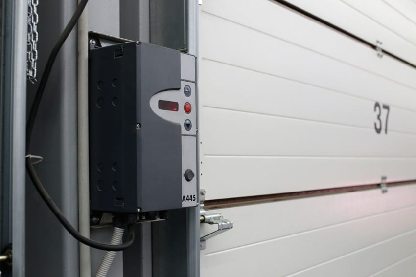 Garage opener for bifold doors