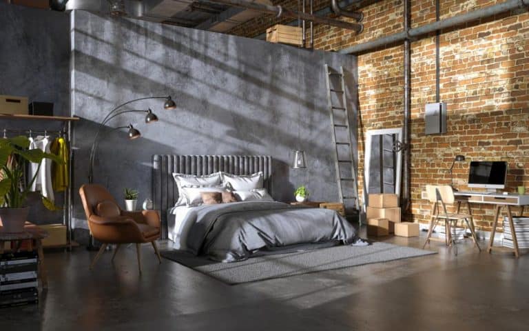 Industrial Bedroom Furniture (Style & Materials)