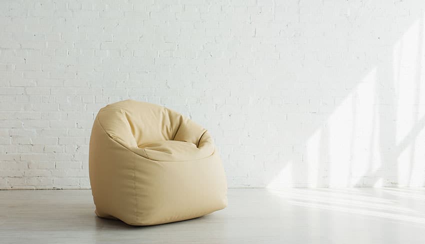 Bean bag chair for home interior use