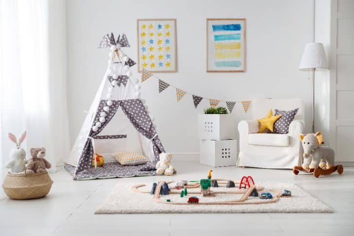 How to Design A Minimalist Playroom: 15 Style & Organizing Ideas