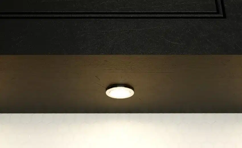 Puck light for attics