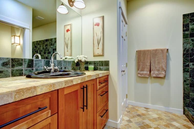 Green Bathroom Paint Colors (Light & Dark Ideas)