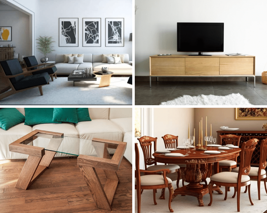 Different types of Indian wood used for residential furniture pieces