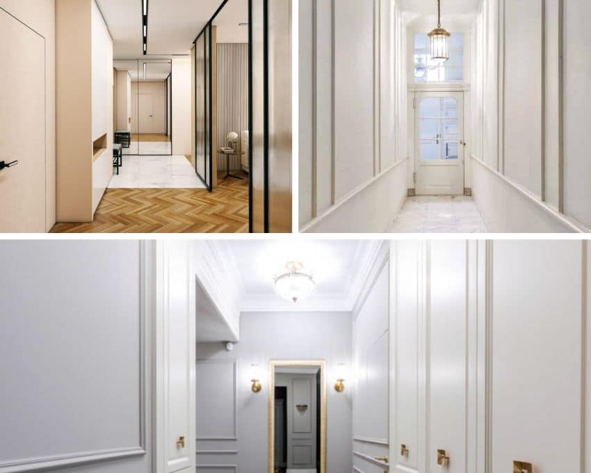 Different types of ceiling light fixtures for small hallways