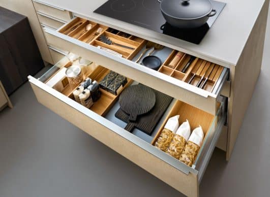 19 Helpful Kitchen Island Storage Ideas