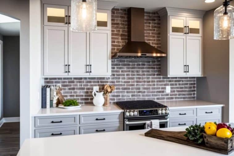 Modern Farmhouse Kitchen Backsplash Ideas (Materials & Options)