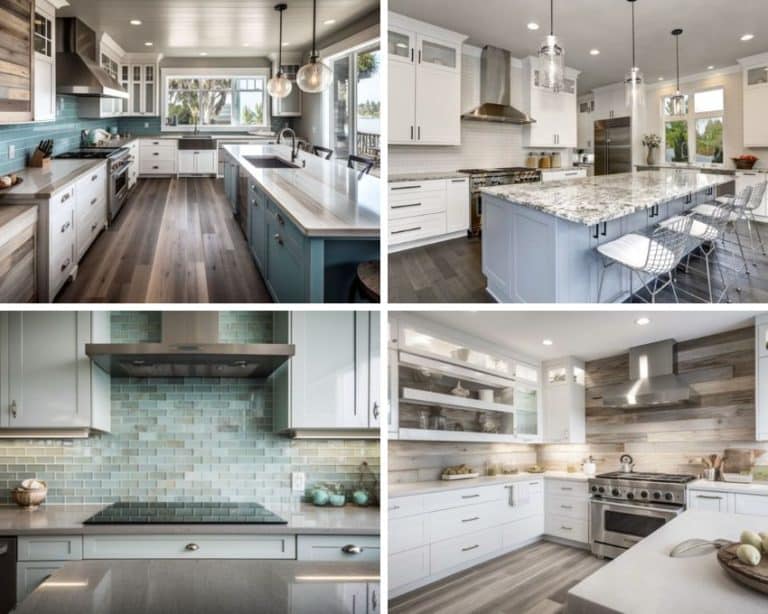 Beautiful view of Coastal Kitchen Splashback Ideas