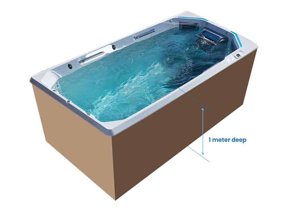 Endless Pool Sizes (Popular Small to Large Dimensions )