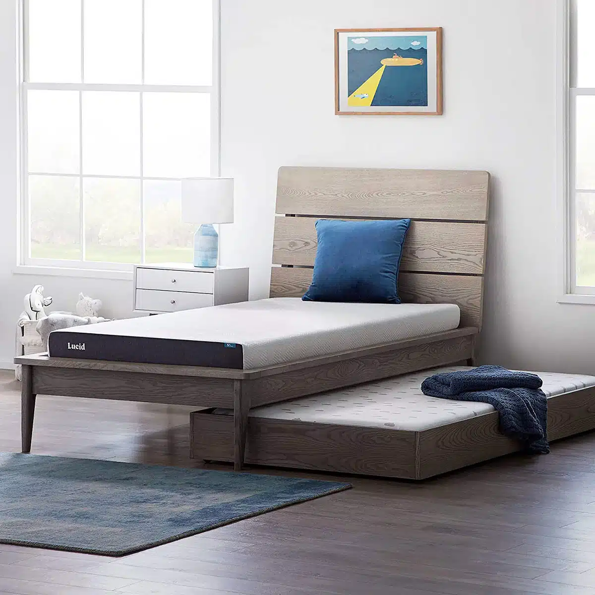 Trundle Bed Dimensions (Standard Height & Width) - Designing Idea