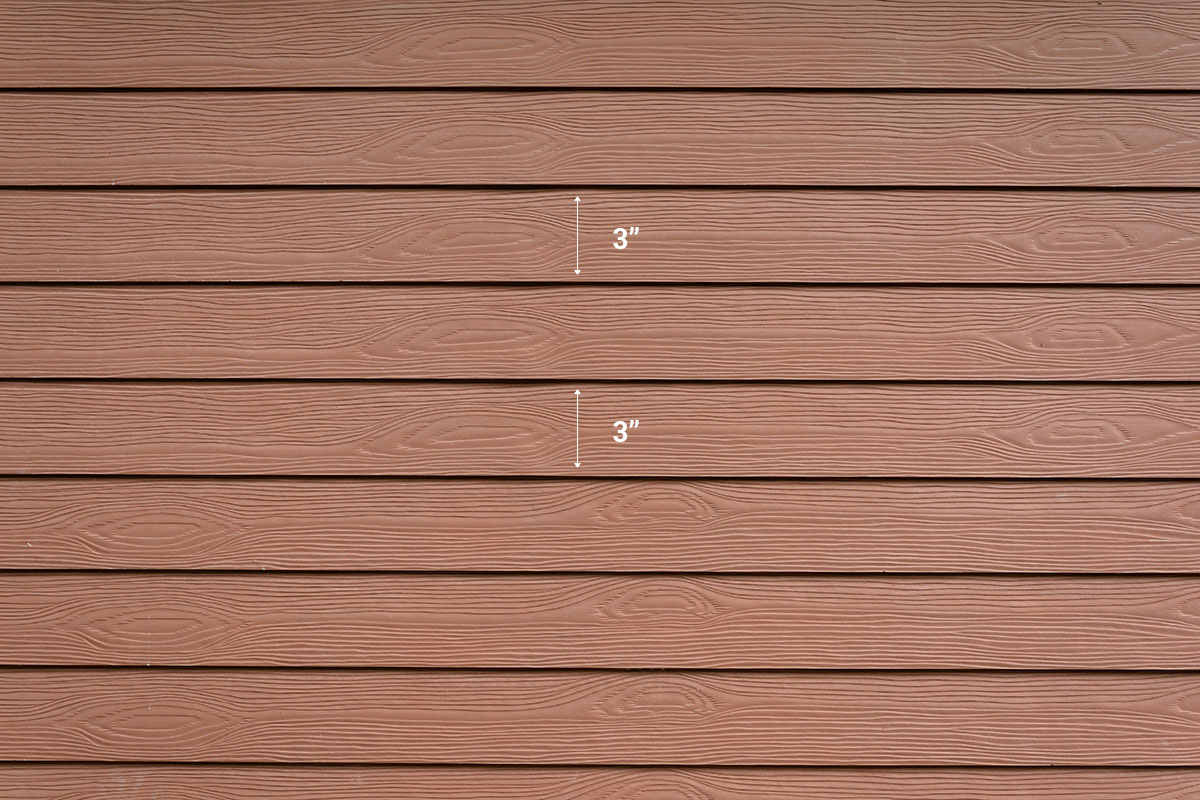 Groove sizes for slats