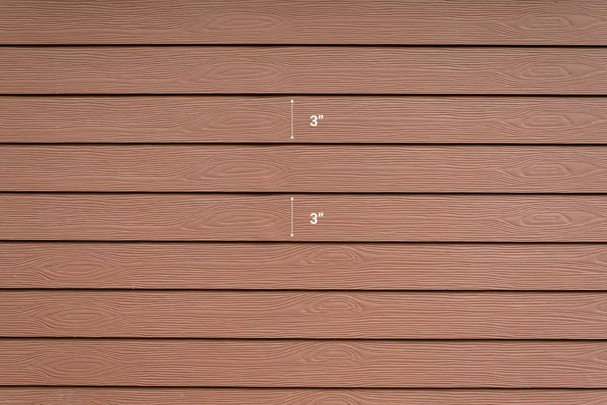 Groove sizes for slats