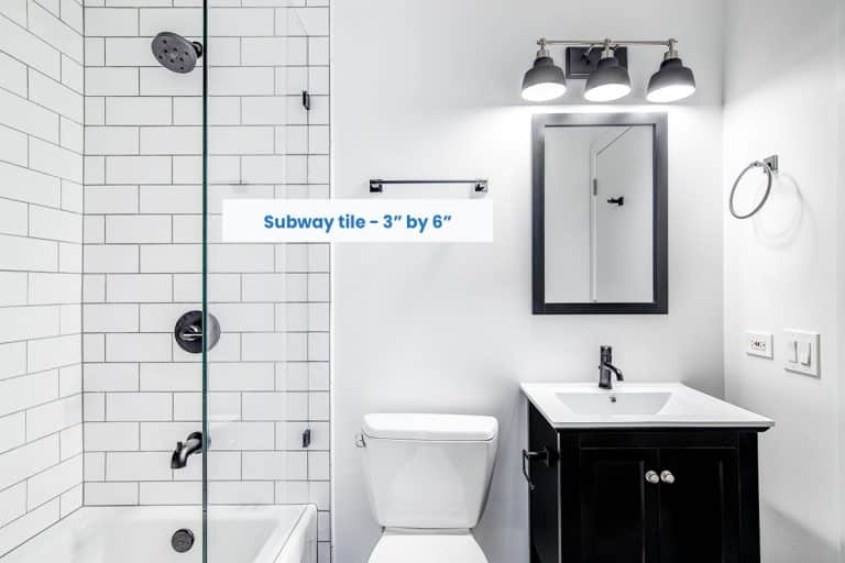 Tile Size For Small Bathroom (Wall & Floor Dimensions)