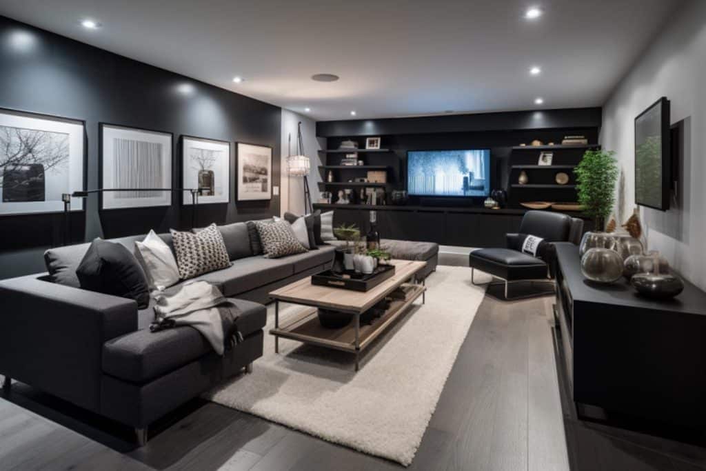 Black Basement Walls (How to Create a Stylish Design)