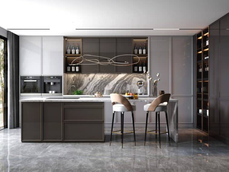 Italian Kitchen Cabinets (Design Styles & Materials)