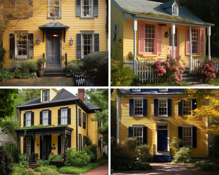 Shutter Colors For a Yellow House (Best Paint Combinations)