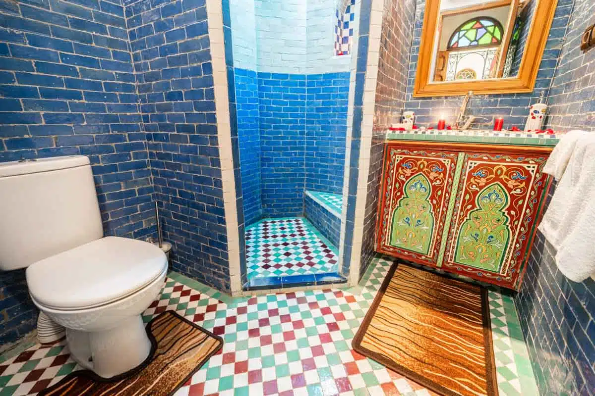 Moroccan bathroom