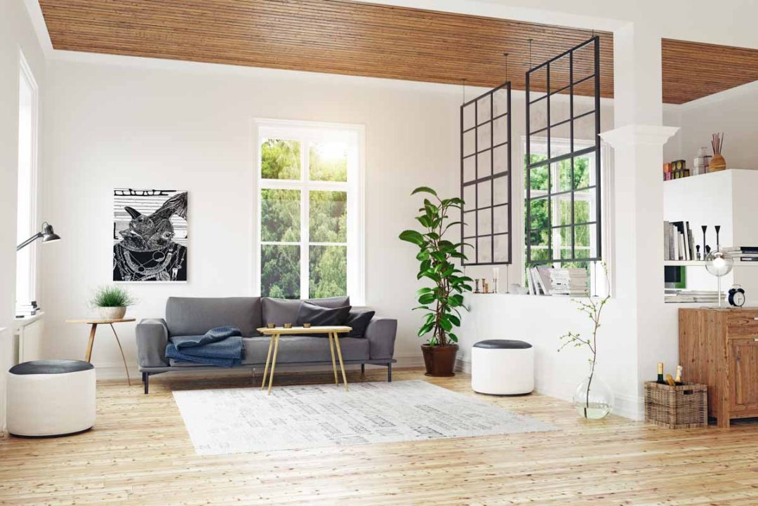 How To Decorate a Half Wall (10 Interior Design Tips)