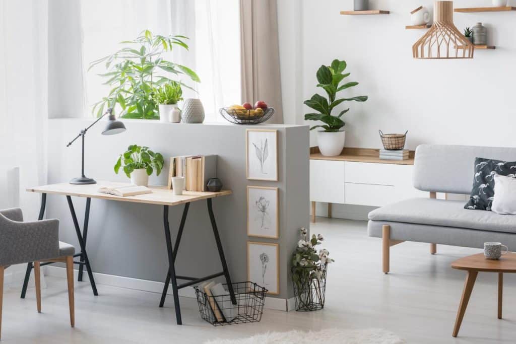 How To Decorate a Half Wall (10 Interior Design Tips)