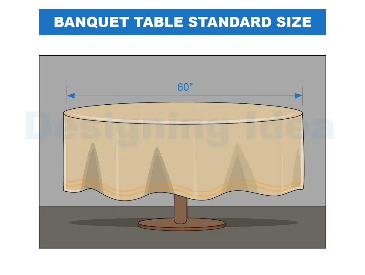 table standard size
