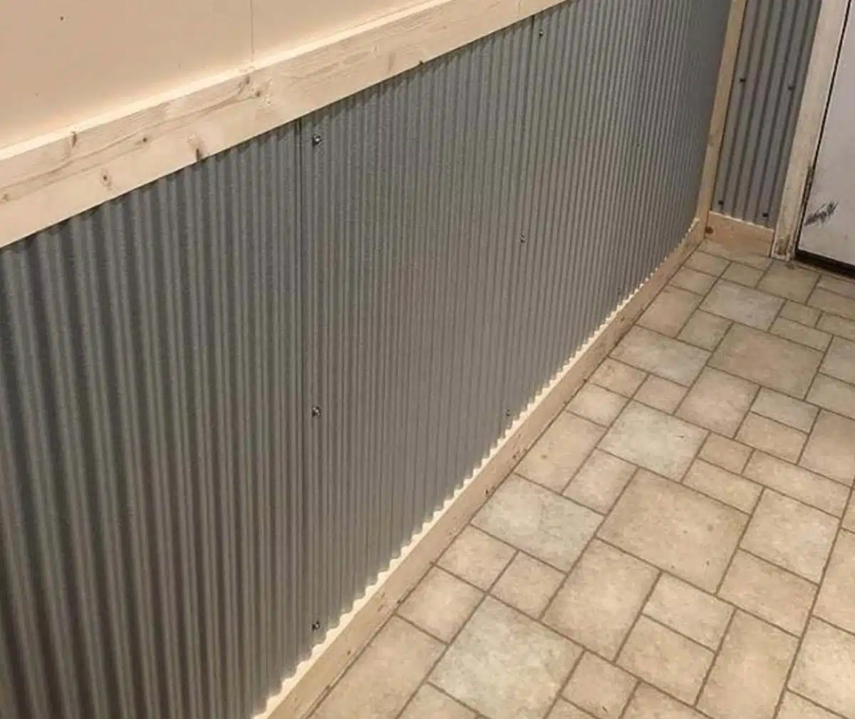 corrugated metal wall panels