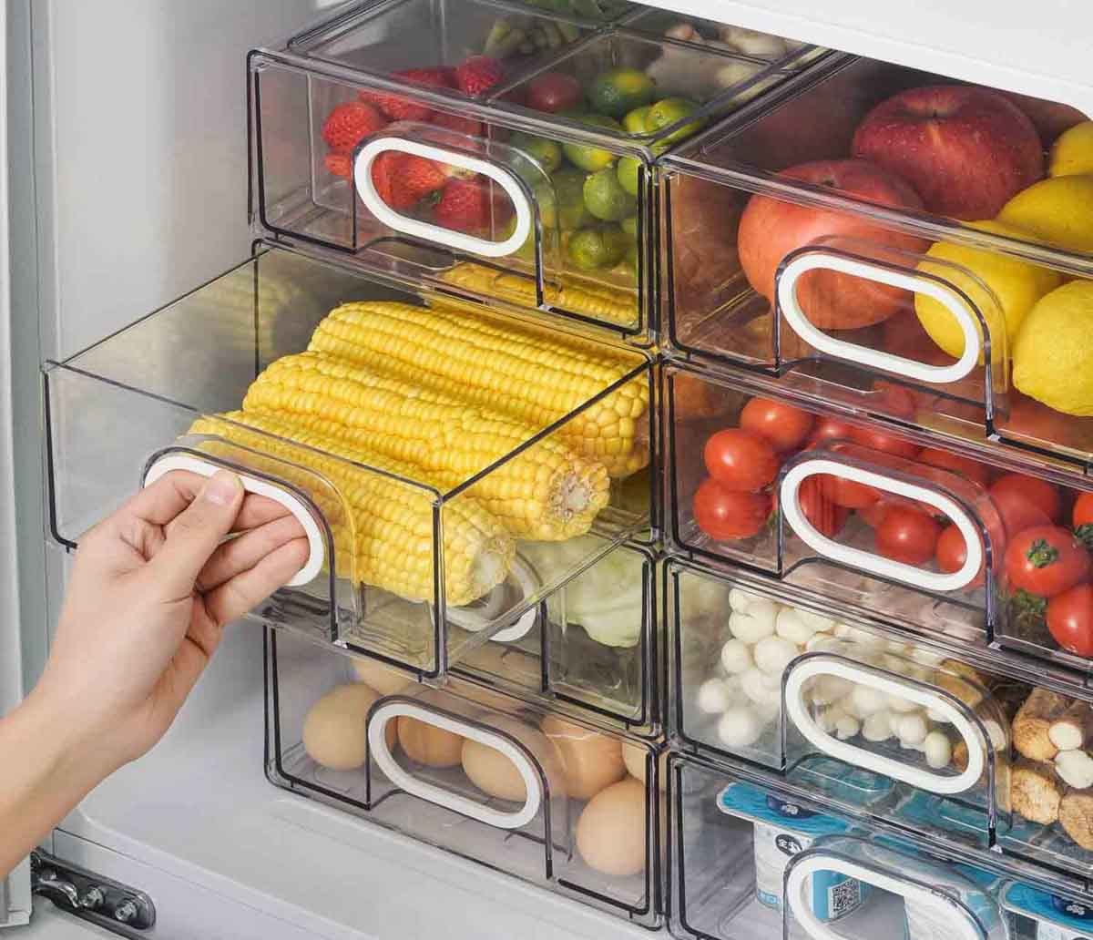 storage racks for refrigerators