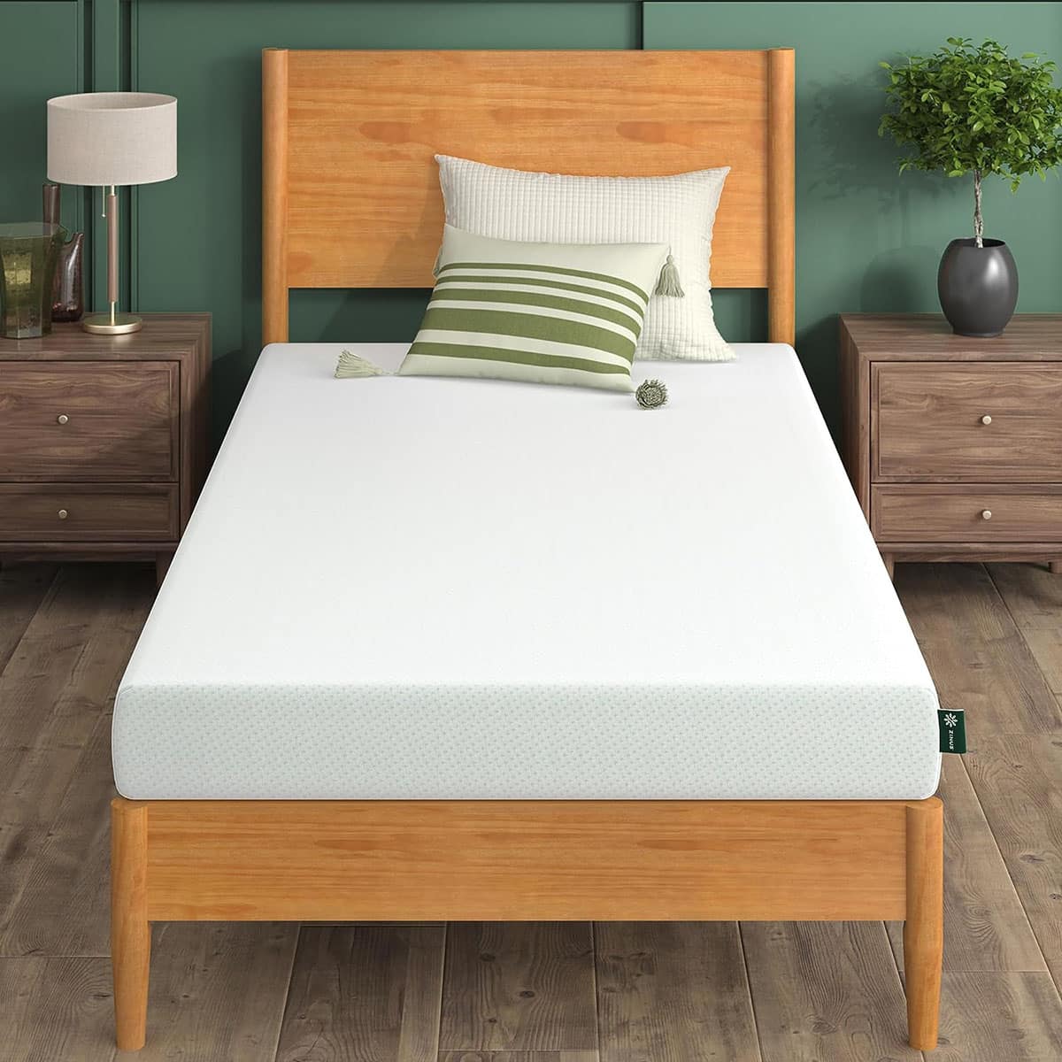 Zinus Inch Green Tea Memory Foam Mattress