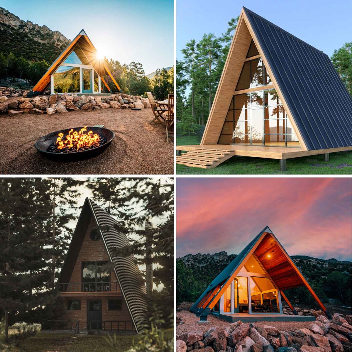 different a frame house designs