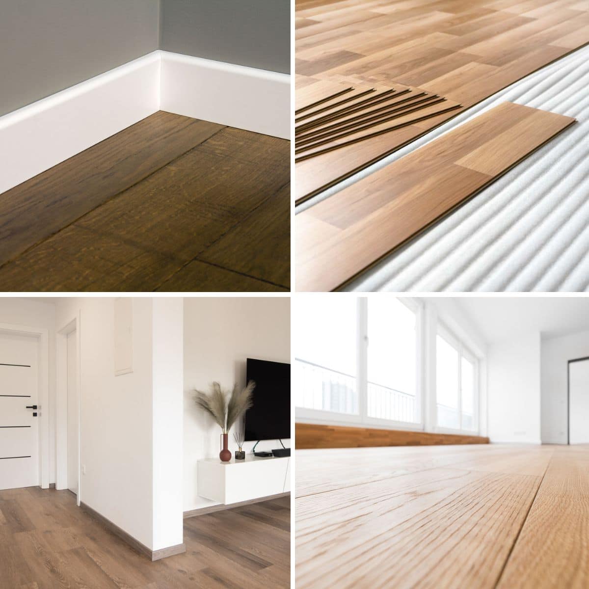 Different mistakes when installing laminate flooring