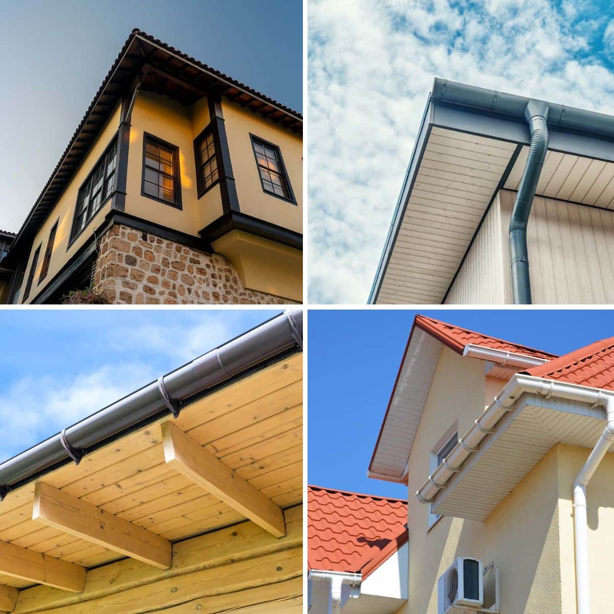different roof soffit designs