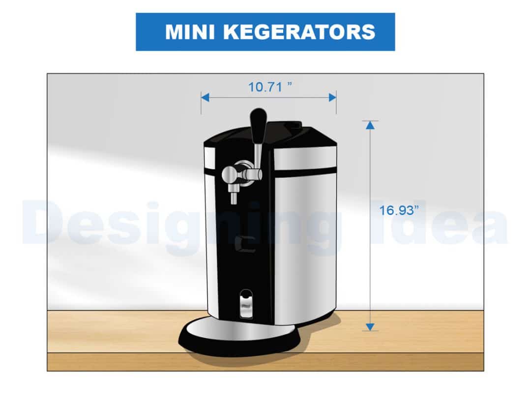 Kegerator Dimensions (Best Size For Your Home Bar)