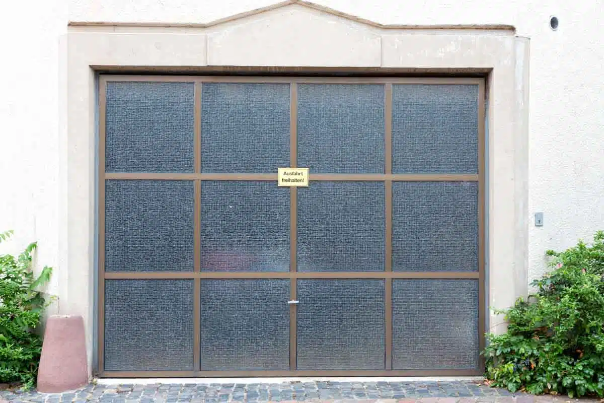 retractable garage screen door